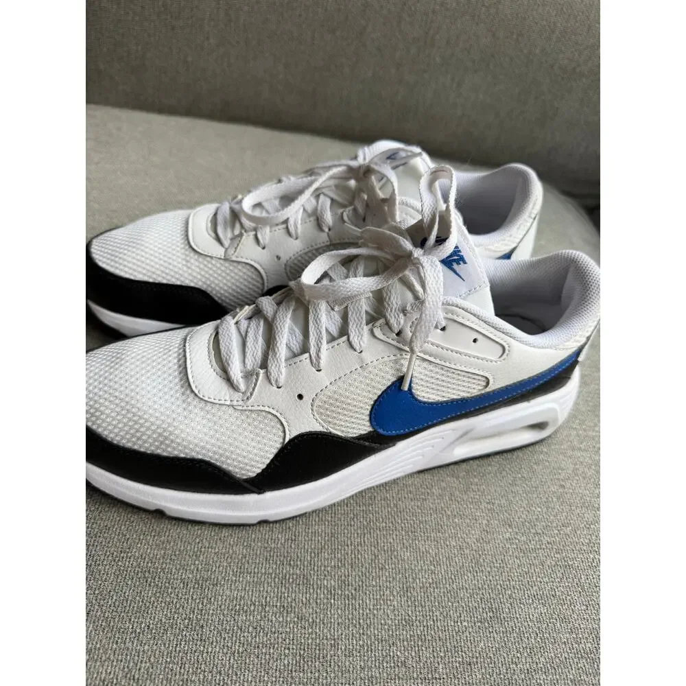 Nike Air Max SC White Black Game Royal Sneaker Men's 12